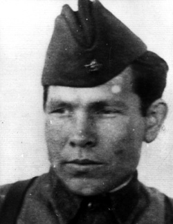 Исаак Савельевич Мустафин в 1942-м году