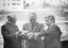 МИНИСТР, ФУТБОЛИСТ, ДЕПУТАТ, ПОЧЁТНЫЙ ГРАЖДАНИН… (70 е годы, Министр легкой промышленности СССР Николай Никифорович Тарасов, Министр текстильной промы…) 70 е годы, Министр л…