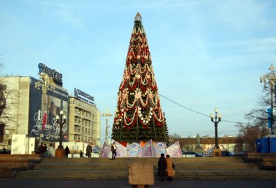 Ёлка на Пушкинской площади