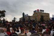 Пушкинская площадь на митинге.